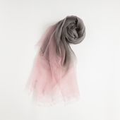 harukii/ぼかし染ラミー薄羽ストール L